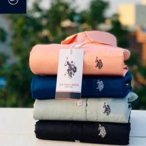 U.S Men's Plain Shirt Combo - Pack of 4 | Premium Cotton | Casual & Formal Wear