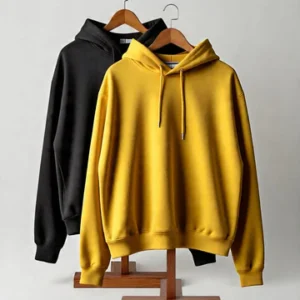 Combo of two Stylish solid Hoodies unisex best for winters