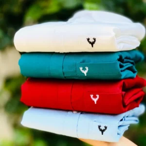 Allen Solly Plain Shirts Combo  (Pack of 4)