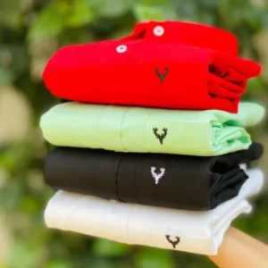 Allen Solly Plain Shirts Combo  (Pack of 4)