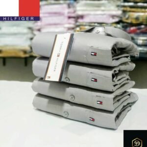 Tommy Men's Plain Shirt Combo - Pack of 4 | Premium Cotton | Casual & Formal Wear