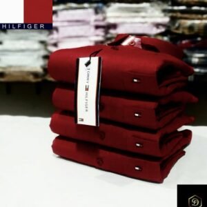 Tommy Men's Plain Shirt Combo - Pack of 4 | Premium Cotton | Casual & Formal Wear