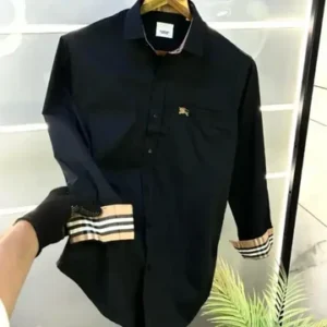 Burberry Premium Quality Shirt Black