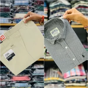 Zara Pant and Rl Polo Shirt Combo