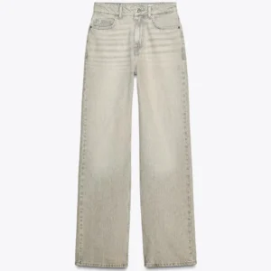 STRAIGHT LIGHT GREY JEANS
