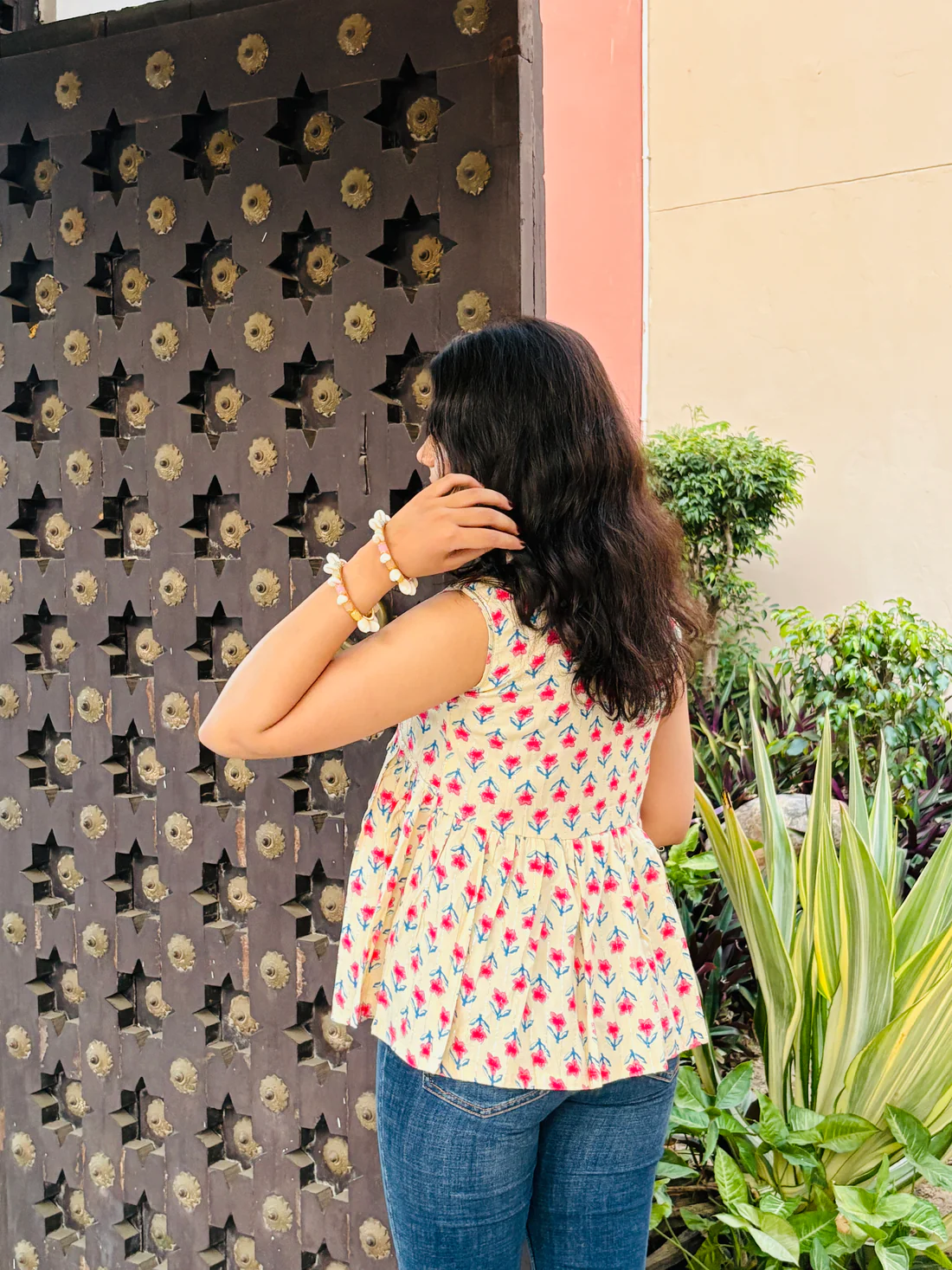 Jasmine Peplum Kurti - Image 3