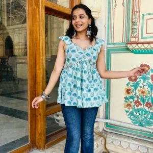 The Jodha Peplum Kurti – A Jaipur Dream