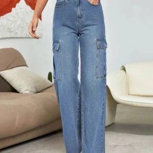 Wanderlust Cargo Denim Pants